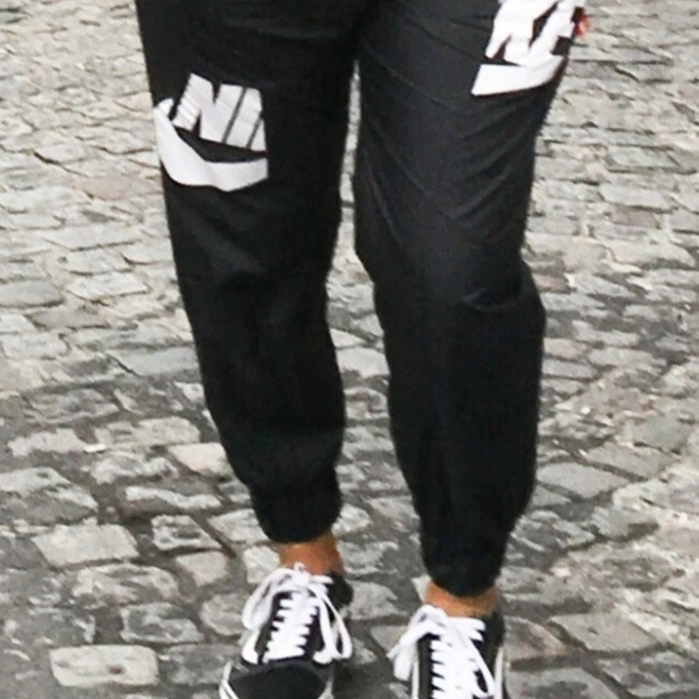 Black Nike Windbreaker Pants